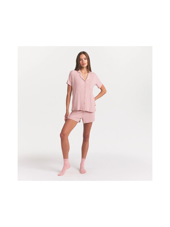 SKIMS - Soft Lounge Short Sleep Set -pyjama - MORGANITE | Stockmann - photo 4