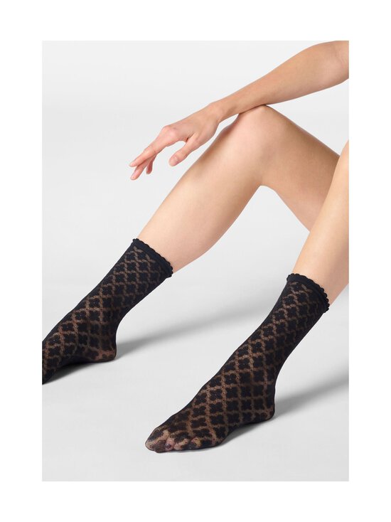 Oroblu - Macrame 30 den -sukat - BLACK | Stockmann - photo 3