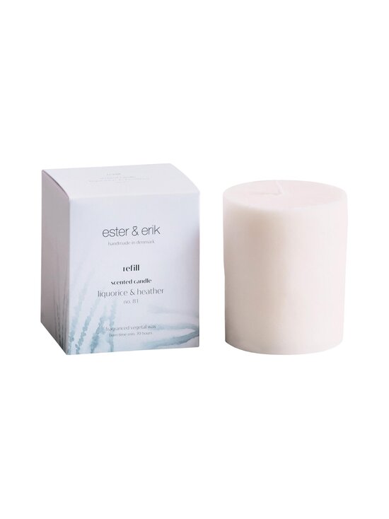 Liquorice & Heather Refill -tuoksukynttilän täyttöpakkaus