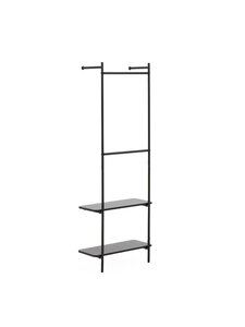 Kave Home - Galatia-vaateteline - MUSTA | Stockmann