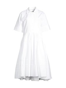 Jil Sander - Puuvillamekko - 100 OPTIC WHITE | Stockmann