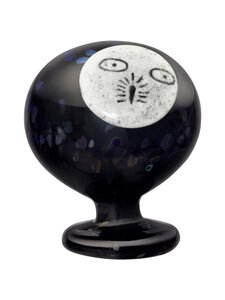 Iittala - Birds by Toikka Yöpöllö -lasilintu - DARK GREY Iittala - Birds by Toikka Yöpöllö -lasilintu - DARK GREY | Stockmann