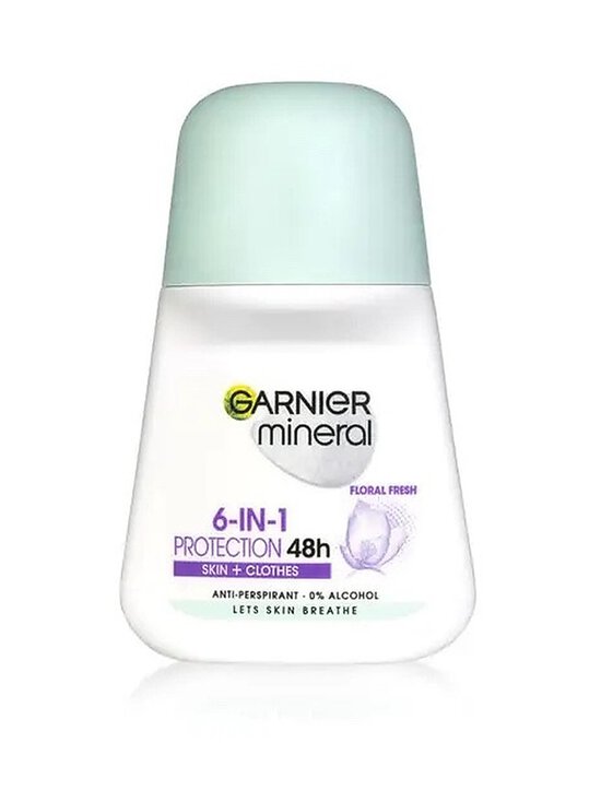 Garnier - Mineral Cotton Fresh 6-in-1 48H Protection Deodorant Roll  -deodorantti | Stockmann - photo 1