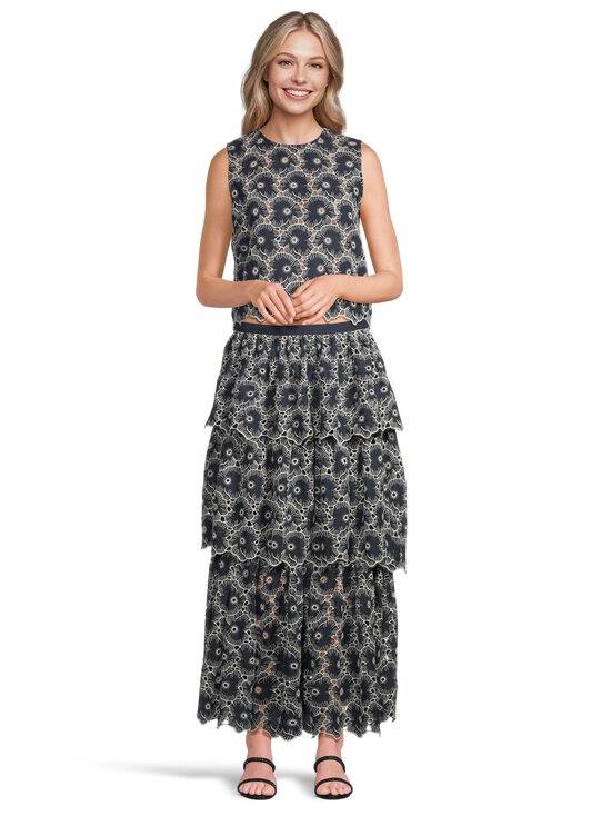 by TiMo - Broderie Anglaise -hame - 070 - MARINE | Stockmann - photo 3