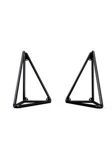 Maze - Pythagoras XL -hyllynkannattimet 2 kpl musta - BLACK | Stockmann