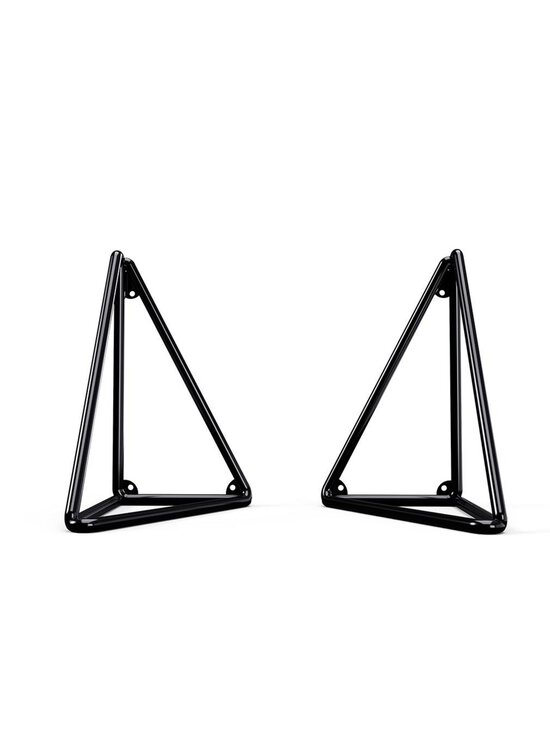 Maze - Pythagoras XL -hyllynkannattimet 2 kpl musta - BLACK | Stockmann - photo 1