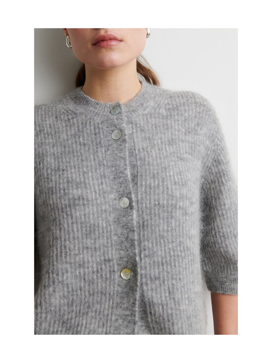 SECOND FEMALE - Soonik kardigan Andrea - 7002 GREY MELANGE | Stockmann - photo 5