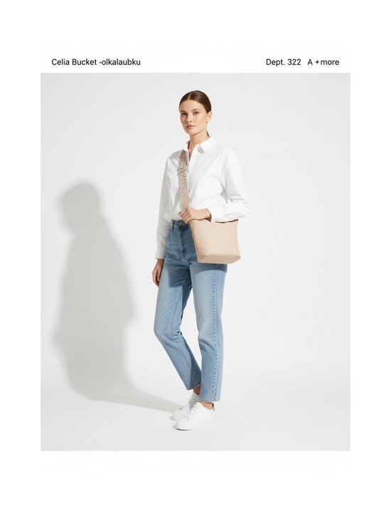 A+more - Celia Bucket -olkalaukku - BEIGE | Stockmann - photo 5