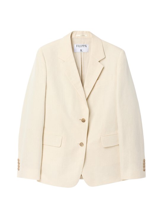 Filippa K - Delilah-puuvilla-pellavableiseri - 0092 CREAM WHITE | Stockmann - photo 1