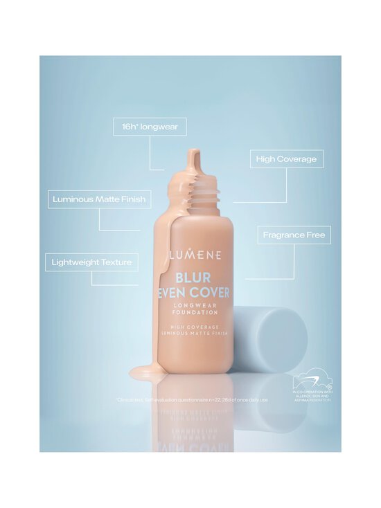Lumene - Blur Even Cover Foundation -meikkivoide - 0 | Stockmann - photo 5