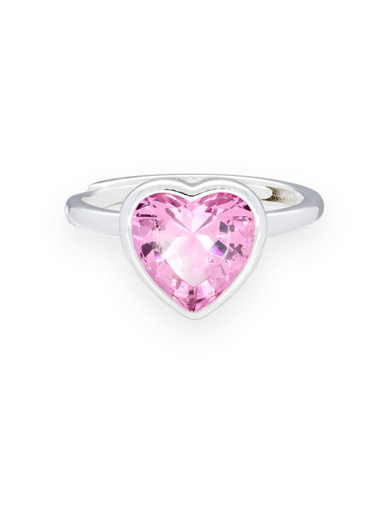 Annele - Sweethearts Light Pink In Silver -sormus - LIGHT PINK | Stockmann - photo 2