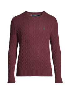 Polo Ralph Lauren - Palmikkoneule - AGED WINE HEATHER | Stockmann