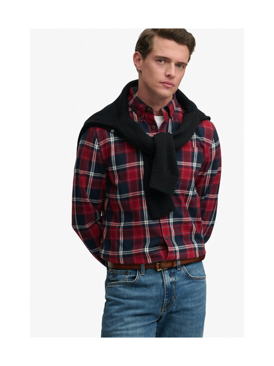 Superdry - Cotton Lumberjack Peyton Check -kauluspaita - L8M PEYTON CHECK ECLIPSE NAVY | Stockmann - photo 6