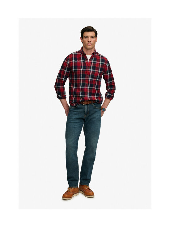 Superdry - Cotton Lumberjack Peyton Check -kauluspaita - L8M PEYTON CHECK ECLIPSE NAVY | Stockmann - photo 7