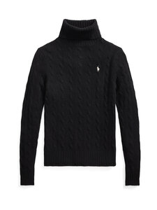 Polo Ralph Lauren - Long Sleeve Turtleneck -neulepusero - 001 POLO BLACK | Stockmann