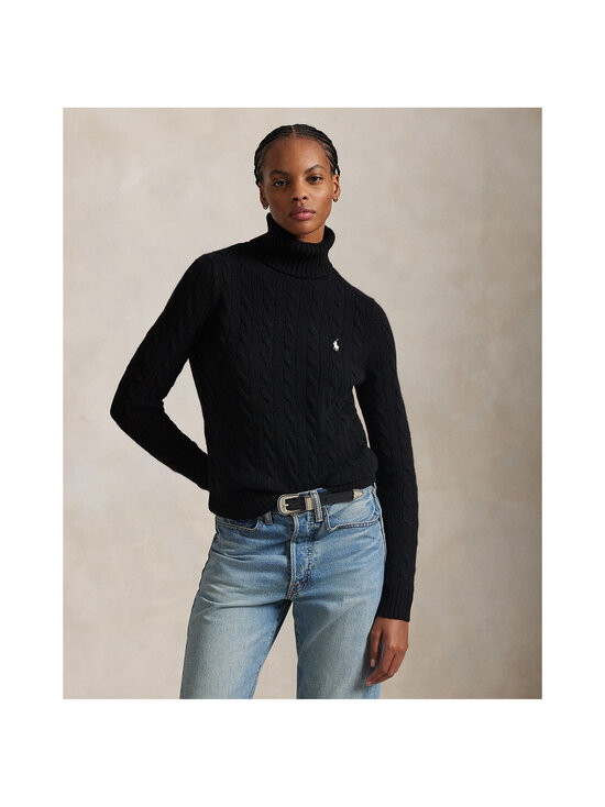 Polo Ralph Lauren - Long Sleeve Turtleneck -neulepusero - 001 POLO BLACK | Stockmann - photo 2