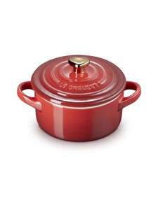 Le Creuset - Ahjuvorm Petite Round Casserole With Heart Knob 250 ml, 10 cm - CERISE | Stockmann