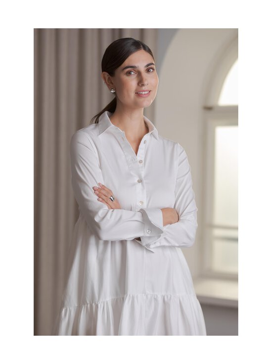 Original Story - Long Sleeve Cotton Blend -mekko - WHITE | Stockmann - photo 2