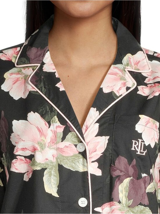 Lauren Ralph Lauren - Rose Print -pyjama - 075 BLKGRD FLR - photo 4 Lauren Ralph Lauren - Rose Print -pyjama - 075 BLKGRD FLR | Stockmann - photo 4