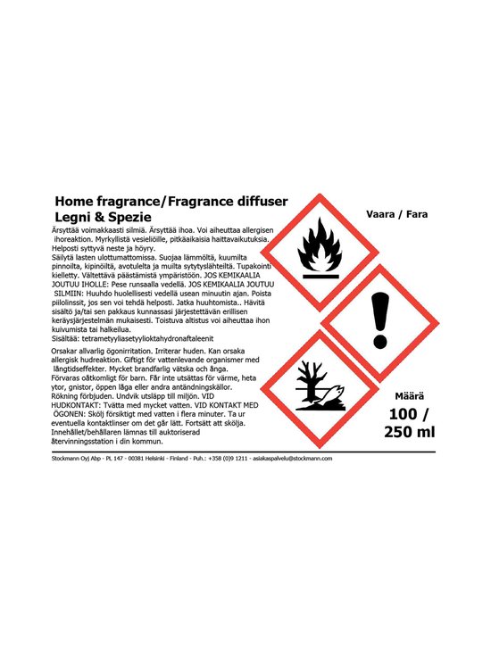 Millefiori - Zona Legni e Spezie -huonetuoksu 100 ml - photo 2 Millefiori - Zona Legni e Spezie -huonetuoksu 100 ml | Stockmann - photo 2