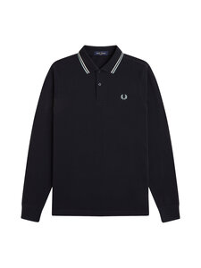 Fred Perry - Twin Tipped -pikeepaita - 74C NVY/ECRU/SLVRBLU | Stockmann