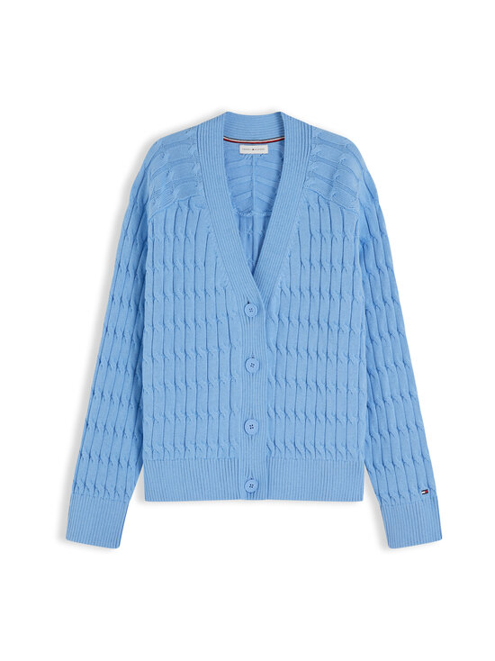 Tommy Hilfiger - Cable adīta jaka - C1Z VESSEL BLUE | Stockmann - photo 1