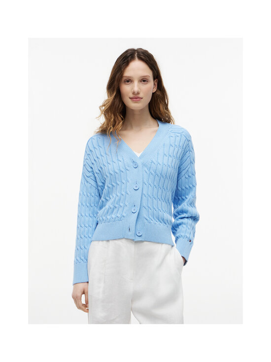 Tommy Hilfiger - Cable adīta jaka - C1Z VESSEL BLUE | Stockmann - photo 3
