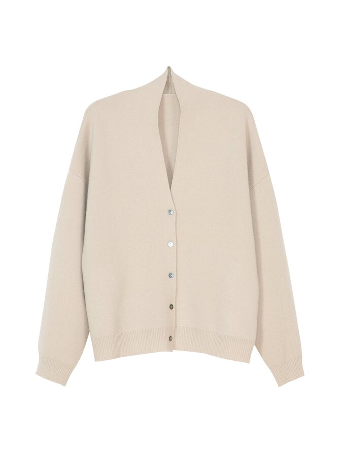 Beige cashmere sweater