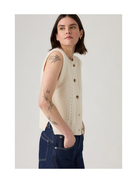 Levi's - Ines-palmikkoneuleliivi - 272 WHISPER WHITE - photo 3 Levi's - Ines-palmikkoneuleliivi - 272 WHISPER WHITE | Stockmann - photo 3