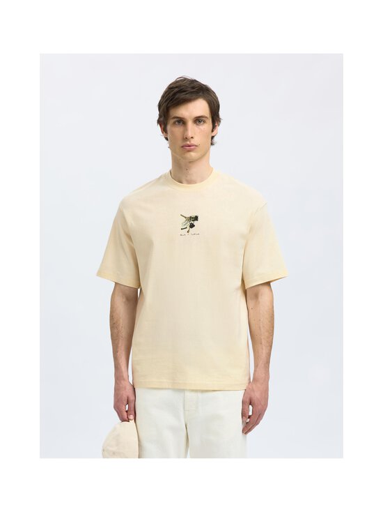 Selected - SlhRelaxKai t-paita - EGRET PRINT:KEYS | Stockmann - photo 3