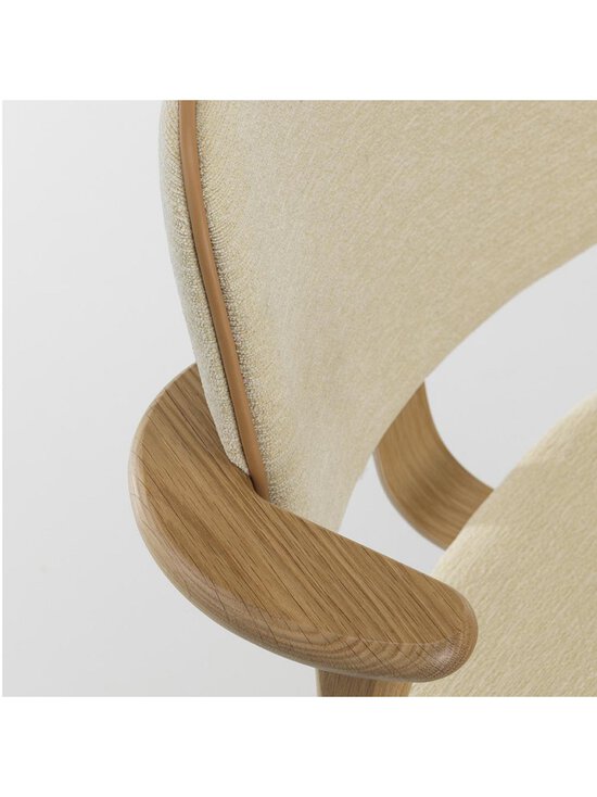 Artek - Domus-tuoli istuin- ja selkänojaverhoiltu Wow RE -kangas cream-white / lakattu tammi - BEIGE | Stockmann - photo 3