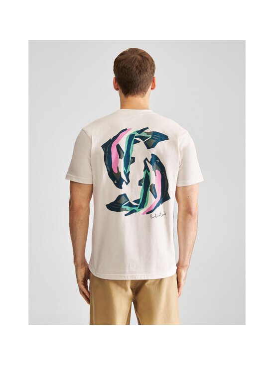 Dedicated - T-särk Cut Out Trout - WHISPER WHITE OFF-WHITE | Stockmann - photo 7