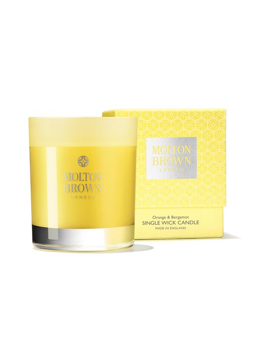 Orange & Bergamot Single Wick Candle -tuoksukynttilä 180 g