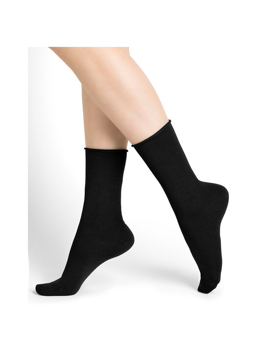 Bleuforêt - Merino Wool Cotton -sukat - AR5 / NOIR | Stockmann - photo 2