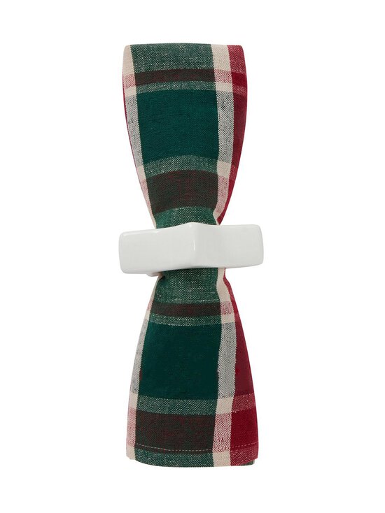 Lexington - Checked-lautasliina 50 x 50 cm - 8009-NA10 GREEN/RED/BEIGE - photo 4 Lexington - Checked-lautasliina 50 x 50 cm - 8009-NA10 GREEN/RED/BEIGE | Stockmann - photo 4