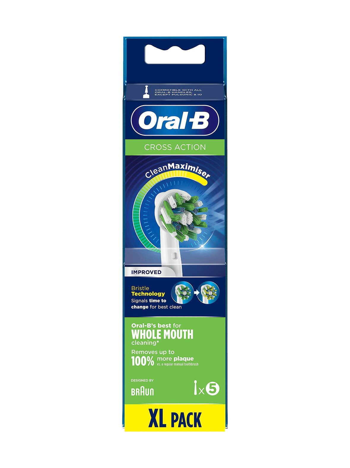 Oral-B Crossaction cleanmaximiser -vaihtoharjat 5 kpl