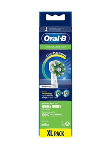 Oral-B - CrossAction CleanMaximiser -vaihtoharjat 5 kpl - WHITE | Stockmann