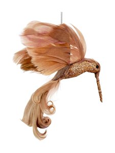 Shishi - Glitter Colibri -joulukuusenkoriste  12 cm - BROWN | Stockmann