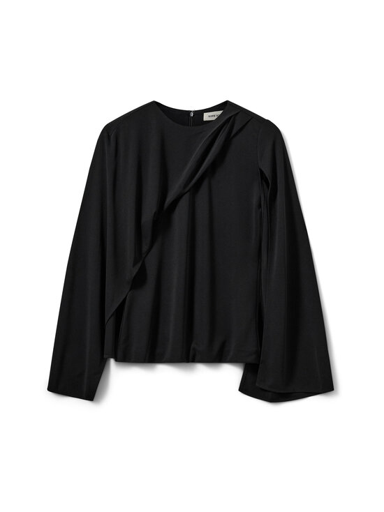 Sofie Schnoor - CaranaSW Asymmetric Cape -pusero - 1000 BLACK | Stockmann - photo 1