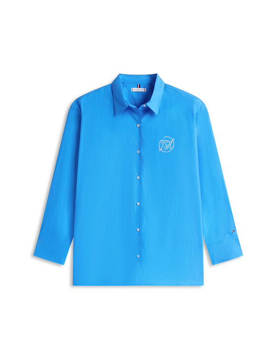 Tommy Hilfiger Curve - Cotton Easy -paita - C4H MESMERIZING BLUE | Stockmann - photo 1