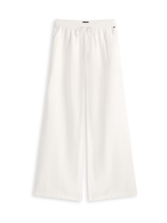 Tommy Jeans - Essential Linen -housut - YBL ECRU | Stockmann - photo 1