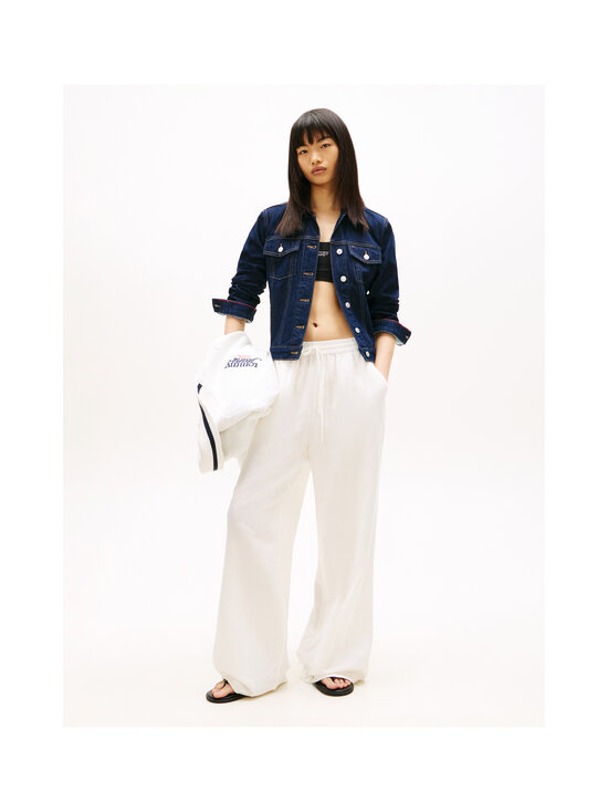 Tommy Jeans - Essential Linen -housut - YBL ECRU | Stockmann - photo 2