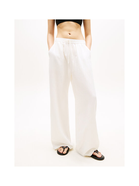 Tommy Jeans - Essential Linen -housut - YBL ECRU | Stockmann - photo 4