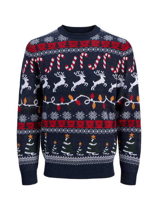 Jack & Jones - JjXmas Santa -neulepaita - NAVY BLAZER DETAIL:REINDEER | Stockmann - photo 1