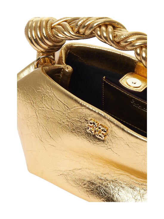 Ganni - Bou Mini Crushed -käsilaukku - 339 GOLD | Stockmann - photo 3
