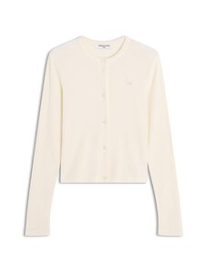 Maison Kitsuné - Baby Fox Ribbed -neuletakki - 0383 PURE ECRU | Stockmann
