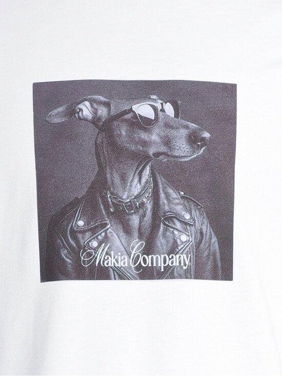 Makia - T-särk Hound - 001 WHITE | Stockmann - photo 4