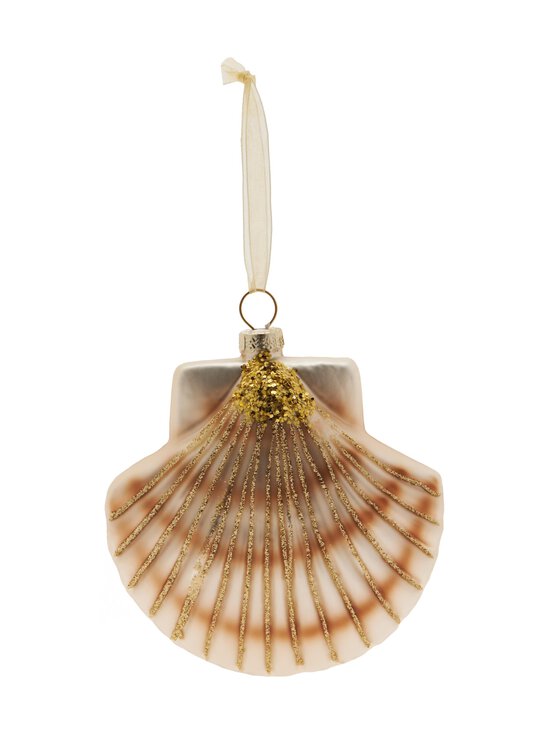 Villa Stockmann - Shell eglīšu rotājums 10,8 x 11,4 cm - BROWN - photo 1 Villa Stockmann - Shell eglīšu rotājums 10,8 x 11,4 cm - BROWN | Stockmann - photo 1