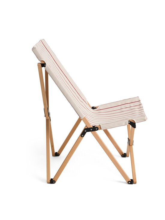 HAY - Outdoor Market Red Stripe -taittotuoli - BEIGE WITH RED STRIPE | Stockmann - photo 3