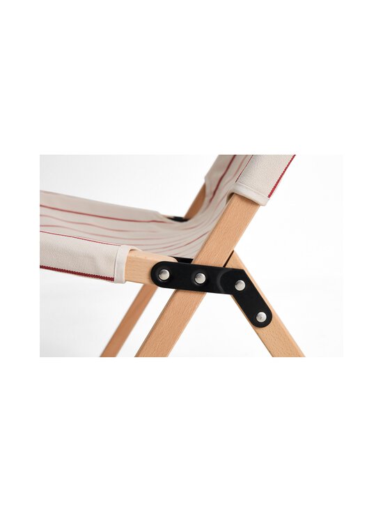 HAY - Outdoor Market Red Stripe -taittotuoli - BEIGE WITH RED STRIPE | Stockmann - photo 4